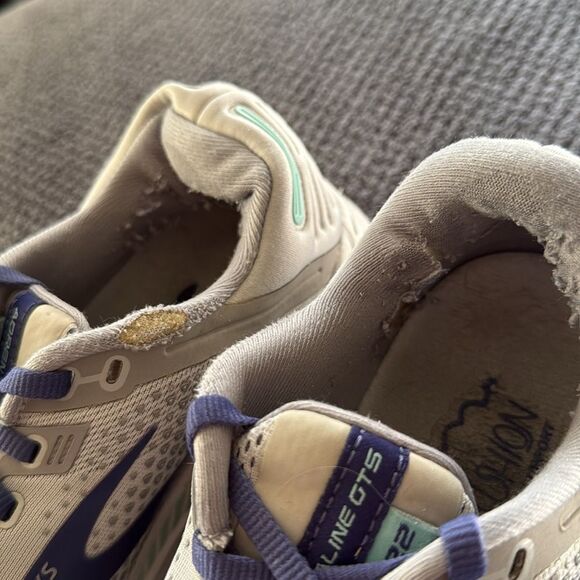 Brooks Adrenaline GTS 22‎ Women’s Running Shoes Gray Blue Size 8.5 Supportive - Picture 5 of 14